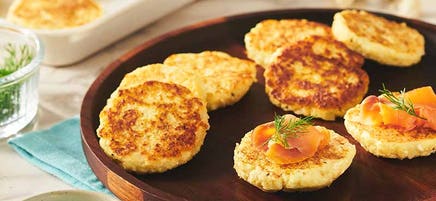 Latkes au chou-fleur