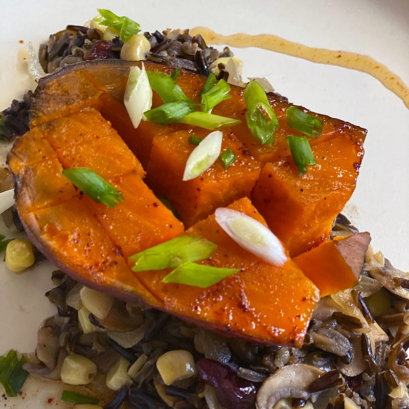 Photo of Roasted Sweet Potatoes with Maple Syrup and Red Chile by Chef Lois Ellen Frank by WW