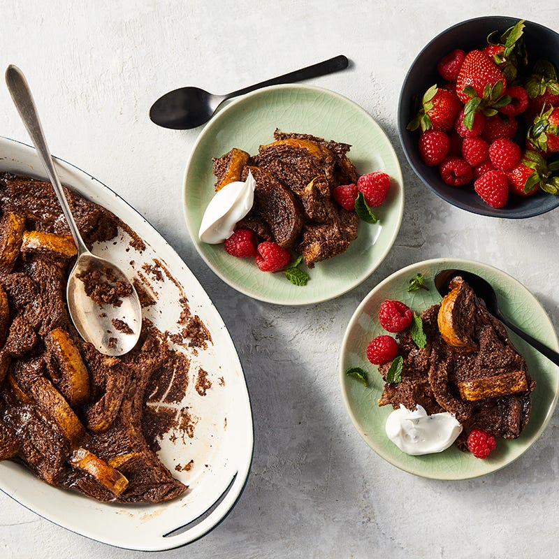 Photo of Rich Chocolate Bread Pudding by WW