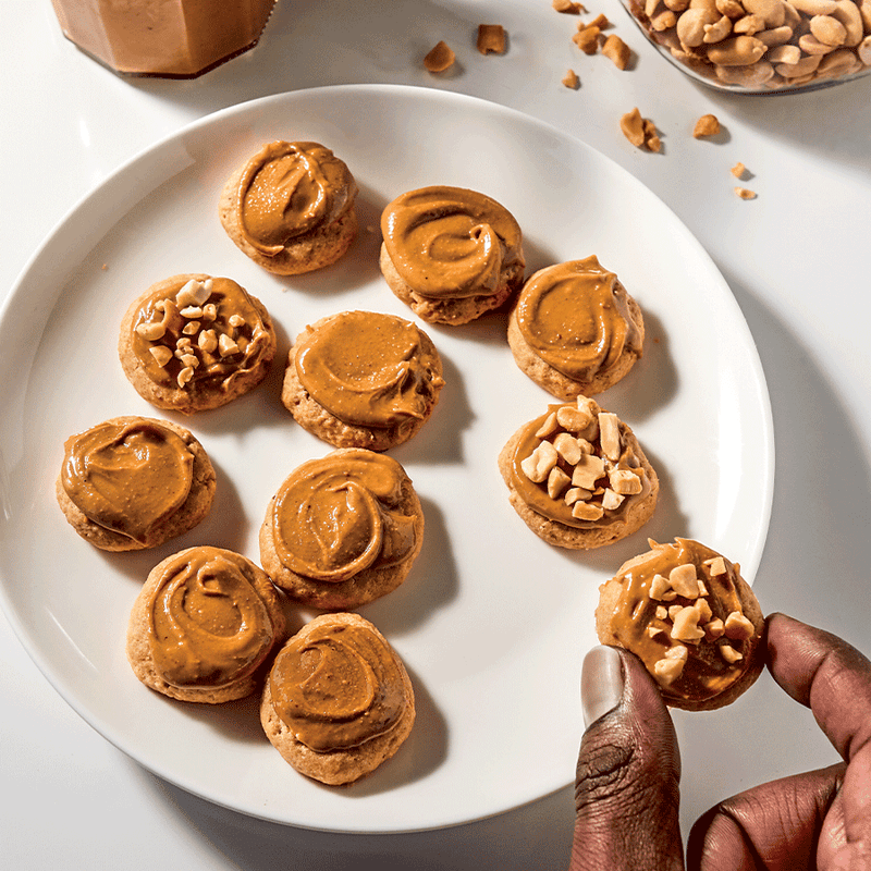 Peanut butter biscuits