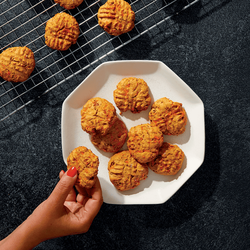 Carrot cake cookies