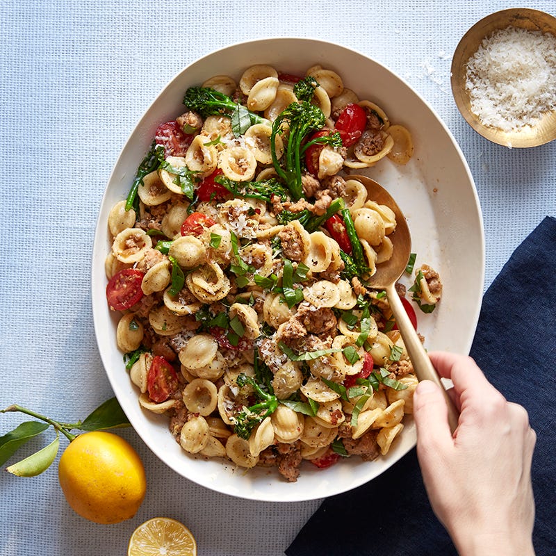 ViktVäktarna - One-pot-pasta med citron och kalkon