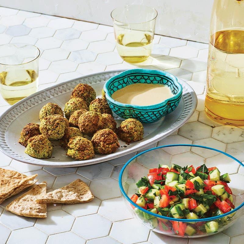 Air fryer falafels