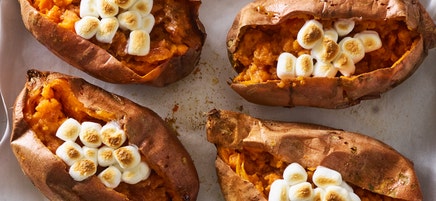 Individual Stuffed Sweet Potato "Casseroles"