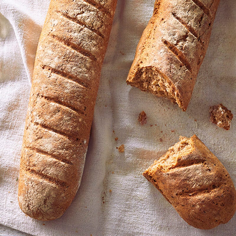 Kräuter-Knoblauch-Baguette Rustica