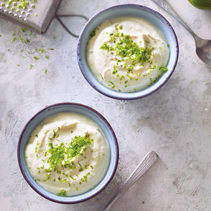 Limettencreme mit weisser Schokolade | Gesunde Rezepte | WW Schweiz Limettencreme mit weisser Schokolade | Gesunde Rezepte | WW Schweiz