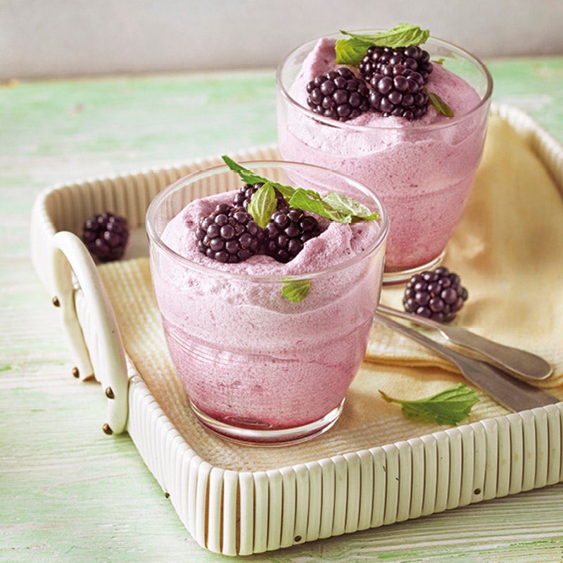 Brombeermousse