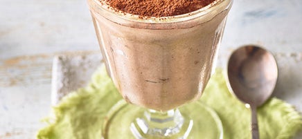Crème au chocolat amer