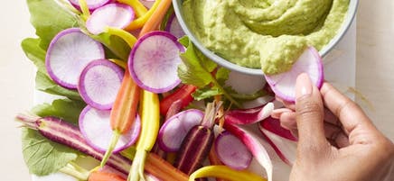Avocadosauce mit grünen Tomaten