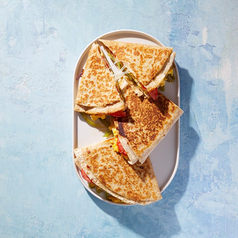 Wrap cubanelle et œuf