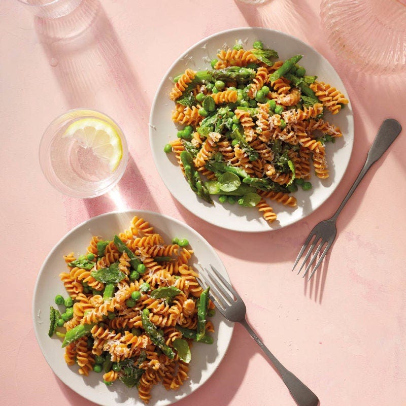 Salade de pâtes printanière