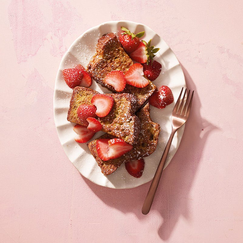 French Toast mit Bananenbrot