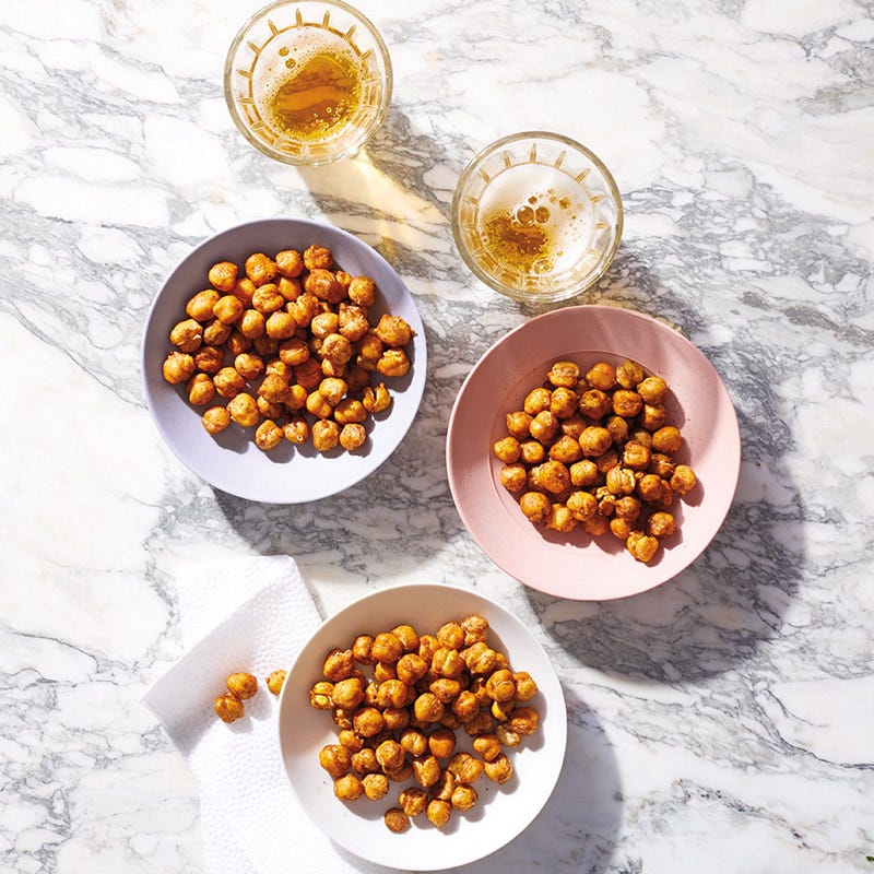 Knusprig-würzige Kichererbsen