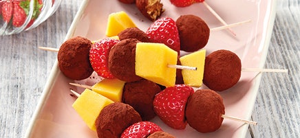 Brochettes fruitées