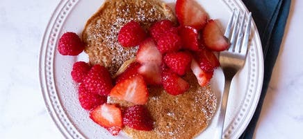 Crêpes à base de restes de gruau