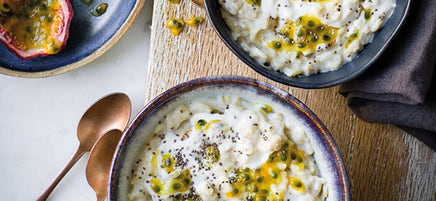 Porridge coco-chia-maracuja