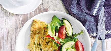 Kräuter-Käse-Omelette