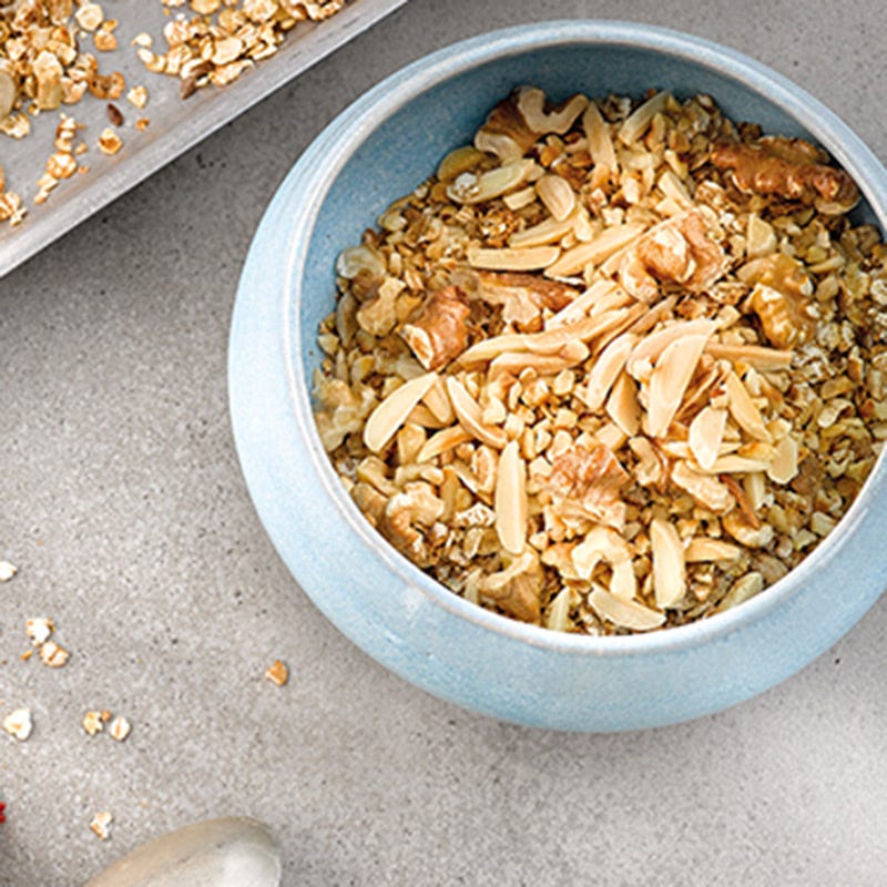 Granola mit Nüssen