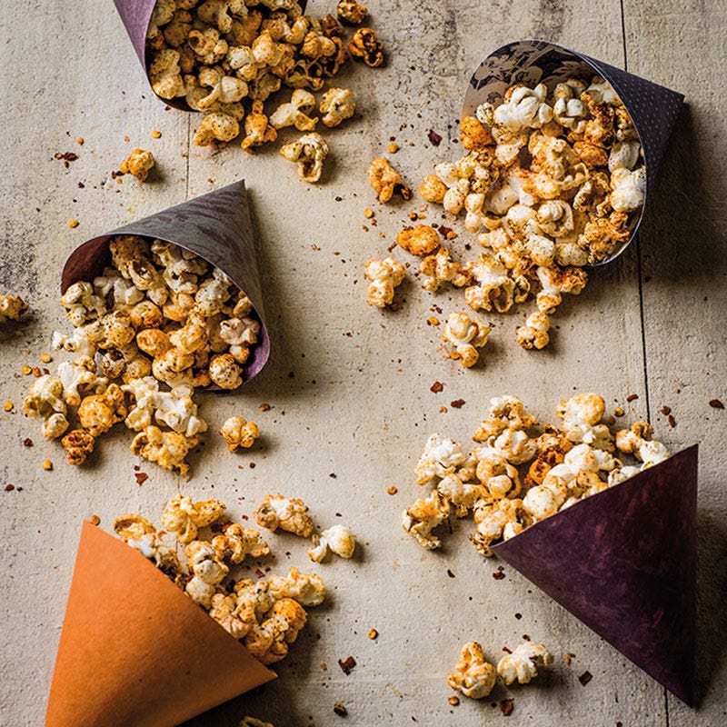 Herzhaftes Popcorn