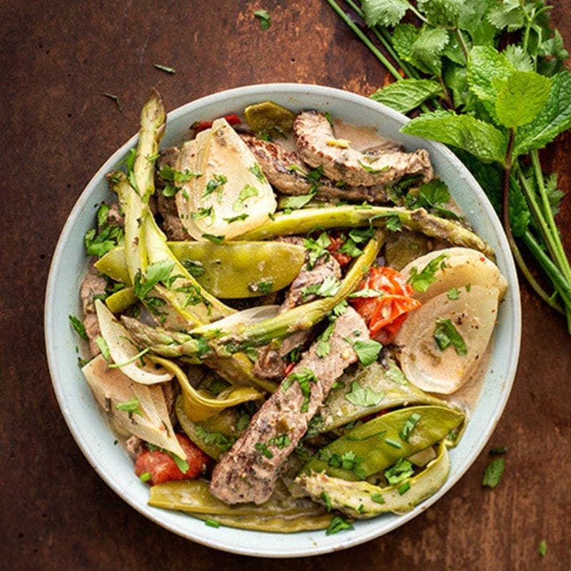 Photo de Sauté de boeuf aux herbes fraîches prise par WW