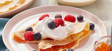 Crêpes minces faciles