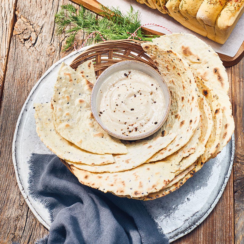 Schnelles Fladenbrot
