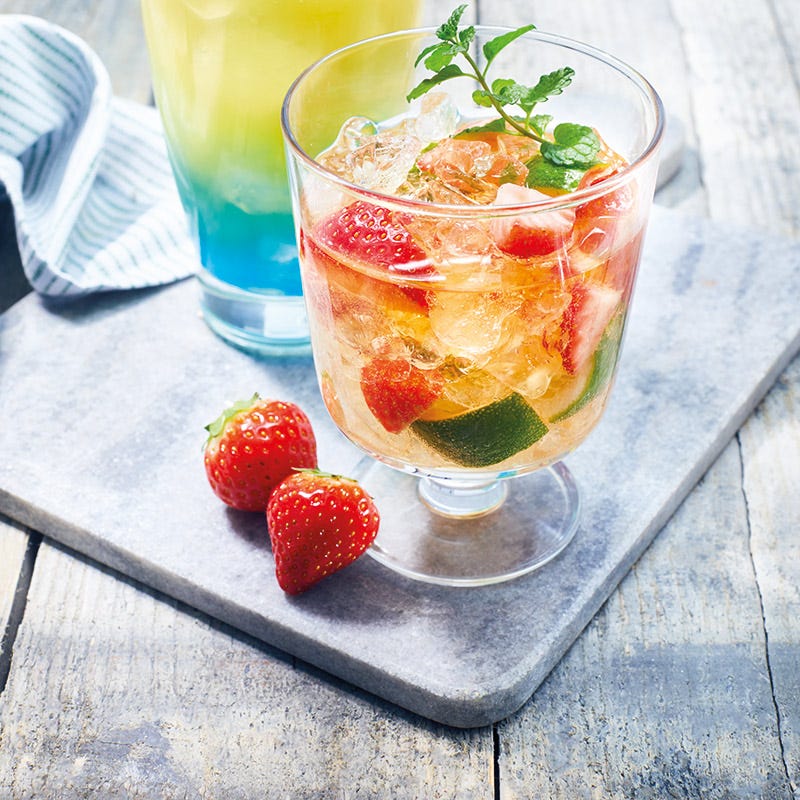 Virgin-Erdbeer-Mojito