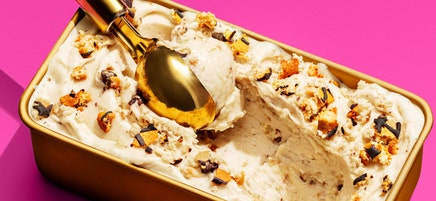 Banana-Chocolate Chip Brownie "Nice" Cream