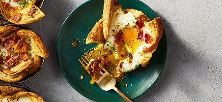 Bacon & Egg Toast Cups