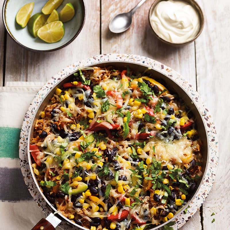 Mexikanische Reispfanne