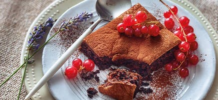 Gâteau meringué au chocolat