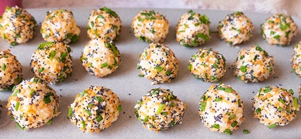 Mini Everything Cheese Balls