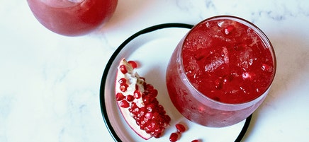 Sparkling Pomegranate-Citrus Cocktail