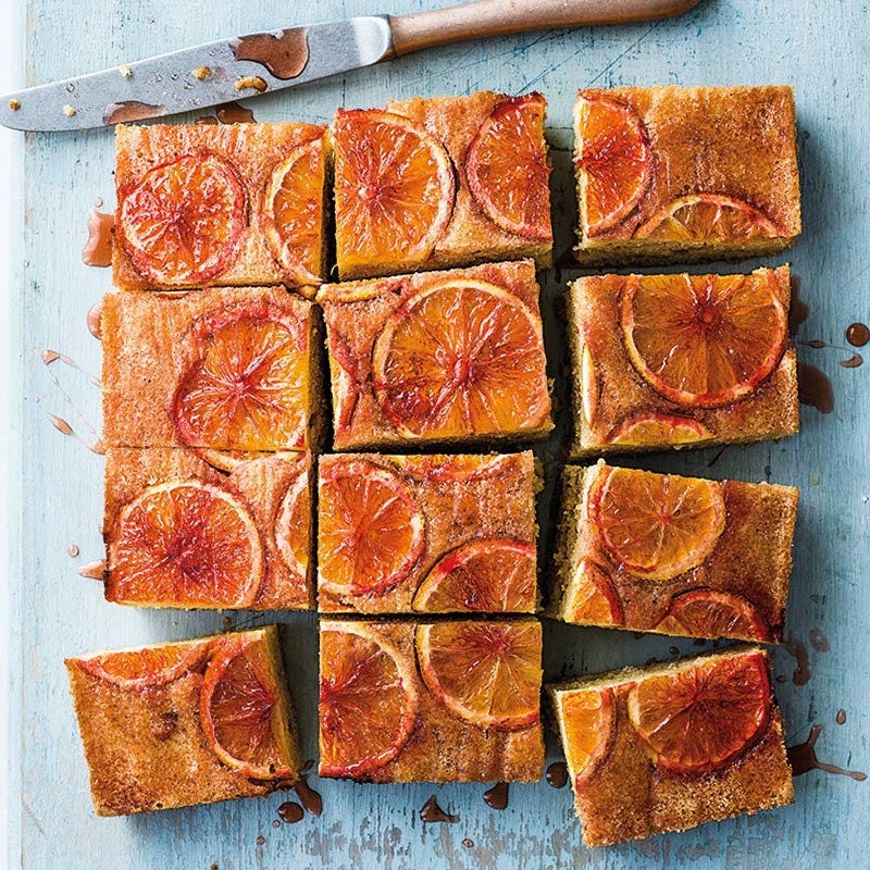 Upside-Down-Orangenkuchen