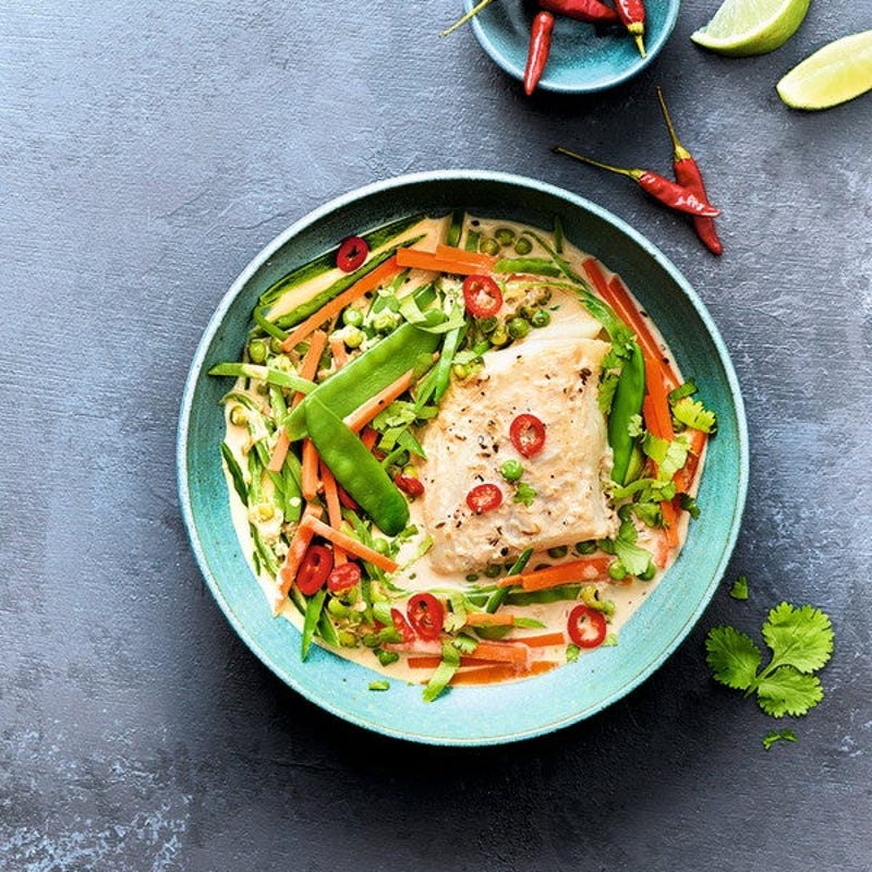 Photo de Curry thaï de poisson au lait de coco prise par WW