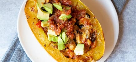 Tex Mex–Stuffed Spaghetti Squash