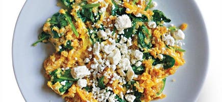 Spinach Quinoa Scramble