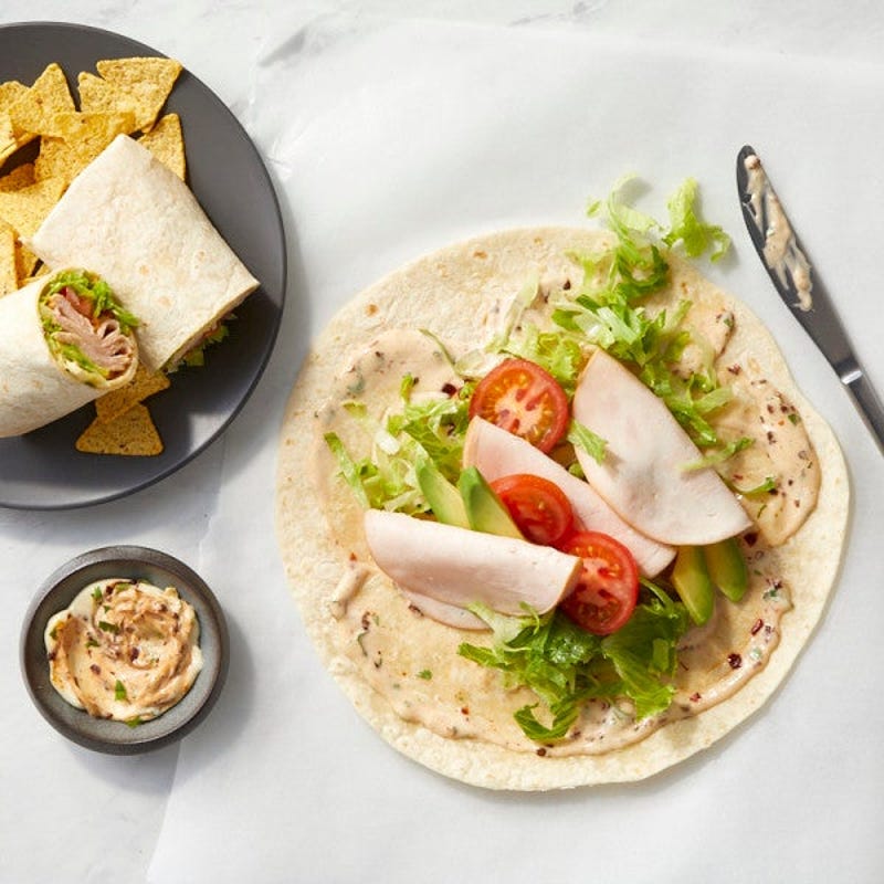 Photo of Southwestern Turkey and Avocado Wrap by WW