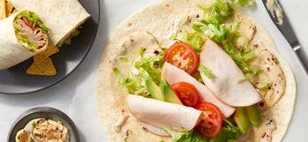 Southwestern Turkey and Avocado Wrap