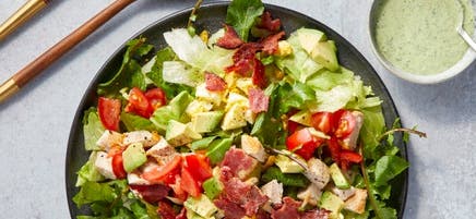 Cobb Salad with Green Goddess Dressing