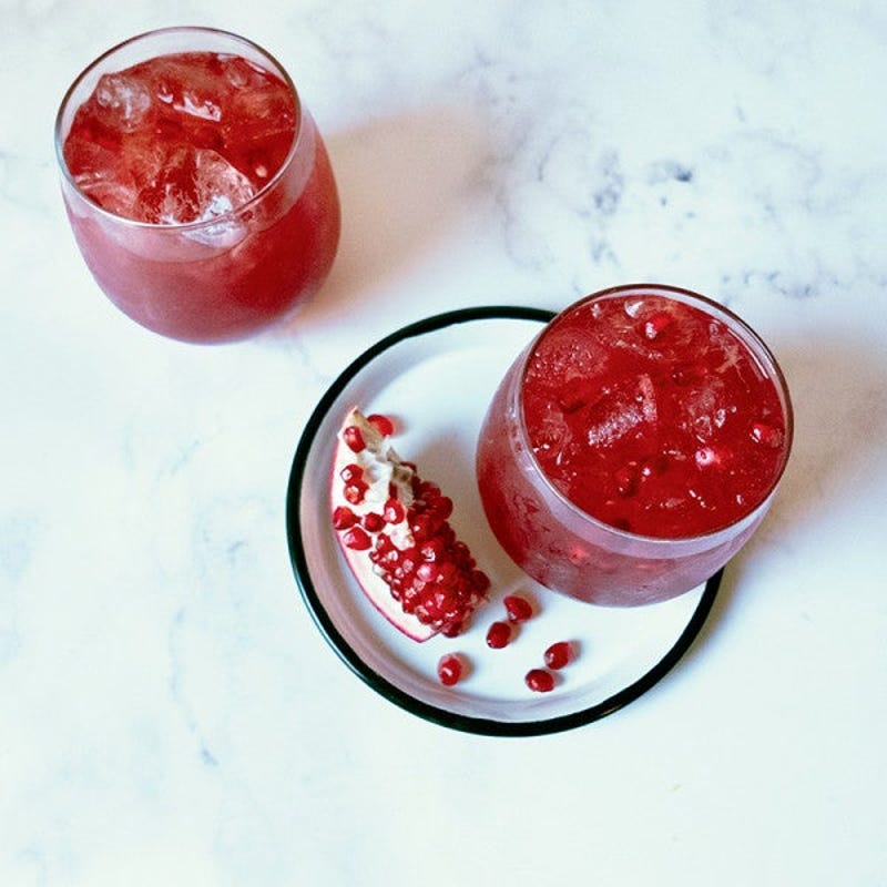 Photo of Sparkling pomegranate-citrus cocktail by WW