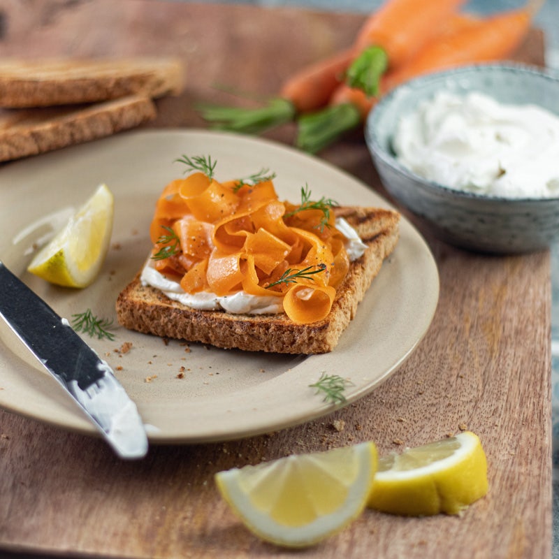 Veganer Lachs