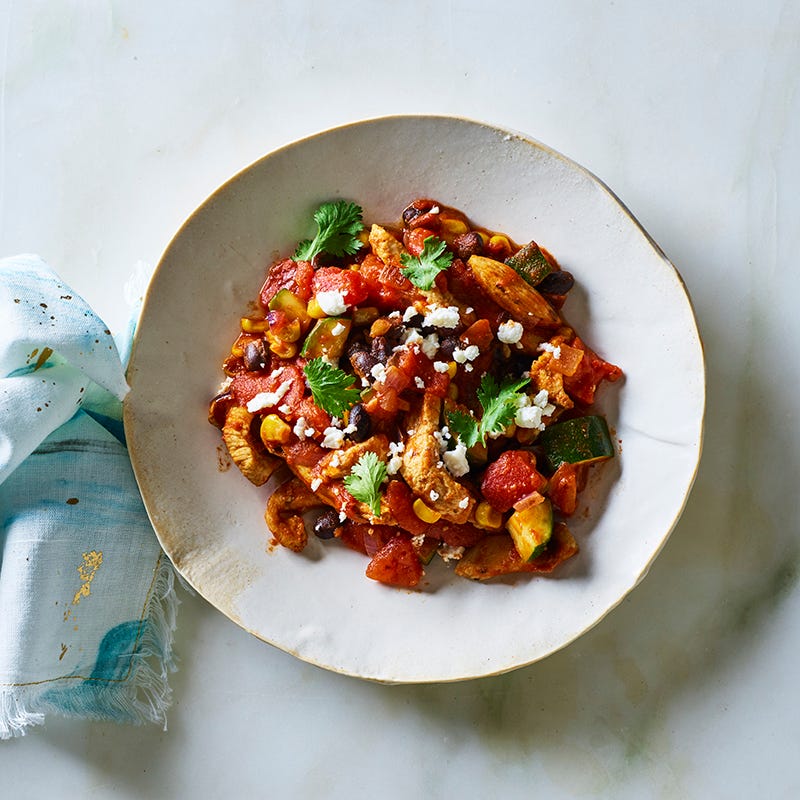 ViktVäktarna - Kyckling- och zucchinipanna