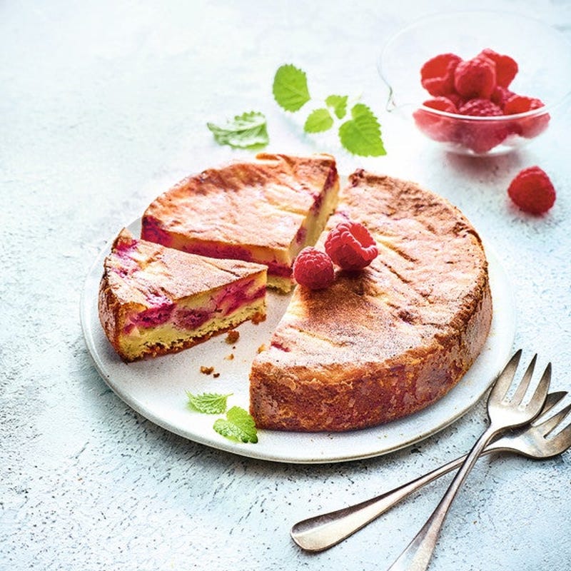 Photo de Gâteau à la brousse et aux framboises prise par WW