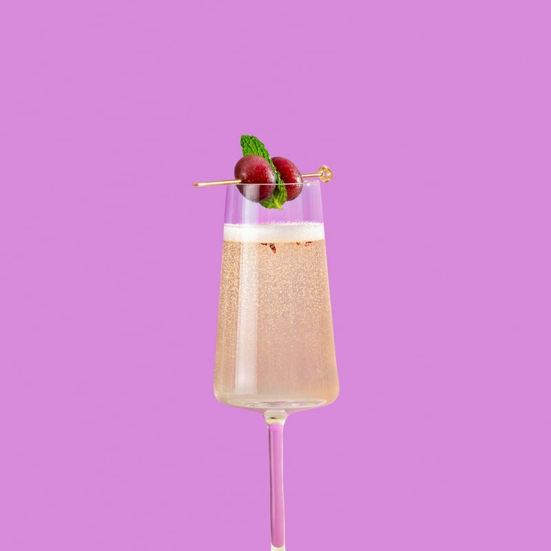Photo of Sparkling Elderflower-Mint Cocktail by WW