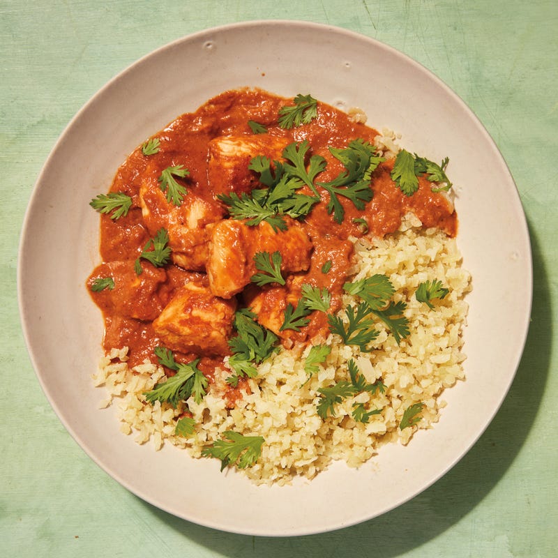 Creamy chicken korma