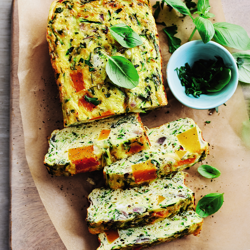 Pumpkin zucchini loaf