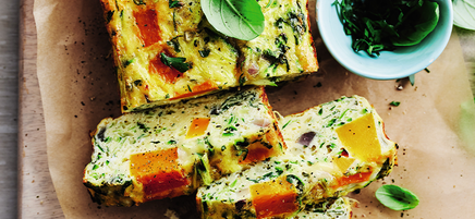 Rebecca's pumpkin and zucchini loaf