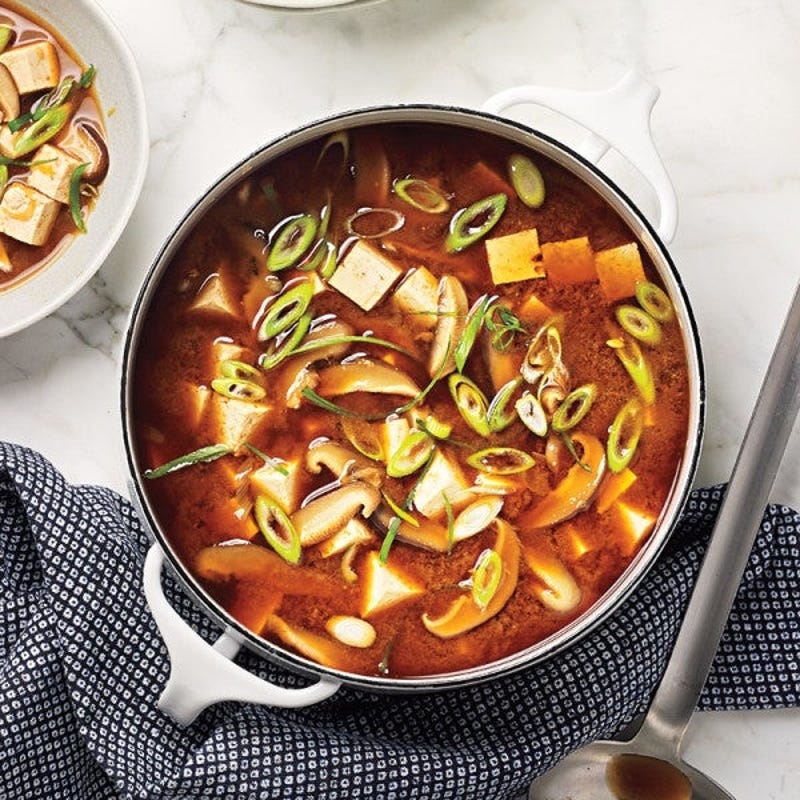 Photo de Soupe miso avec tofu et shiitakes par WW