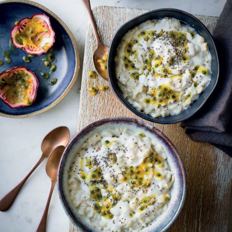 Photo de Porridge noix de coco et graines de chia prise par WW